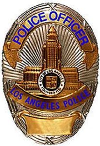 LAPD policy badge