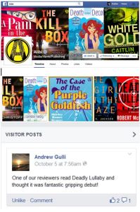 Strand Magazine reviewer and Andrew Gulli praise Deadly Lullaby